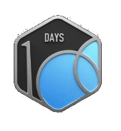 10 Days of Code badge